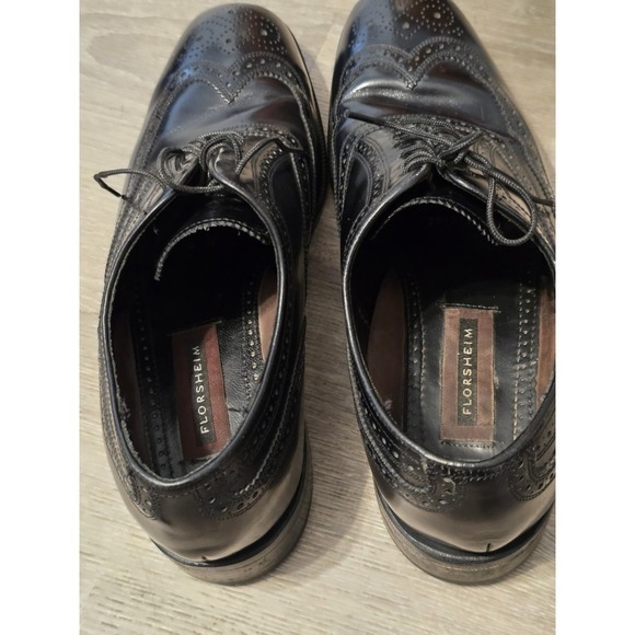 Florsheim Men\'s Black Oxfords Wingtip Dress Shoes Size‎ 10.5D main image 10